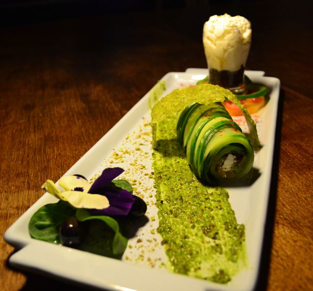 Horiatki (salade grcque) revisitée par Julie