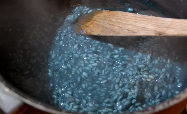 risotto bleu