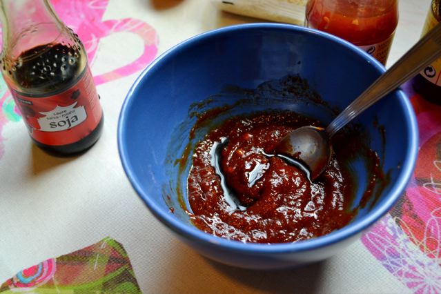 sauce soja, gochujang