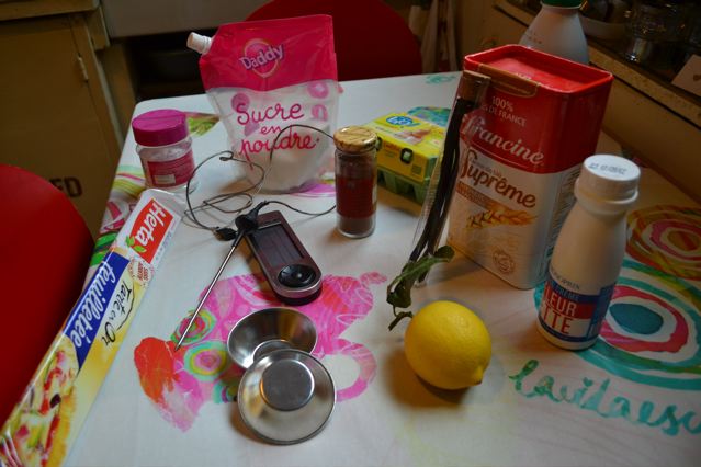 ingrédients pasteis de nata