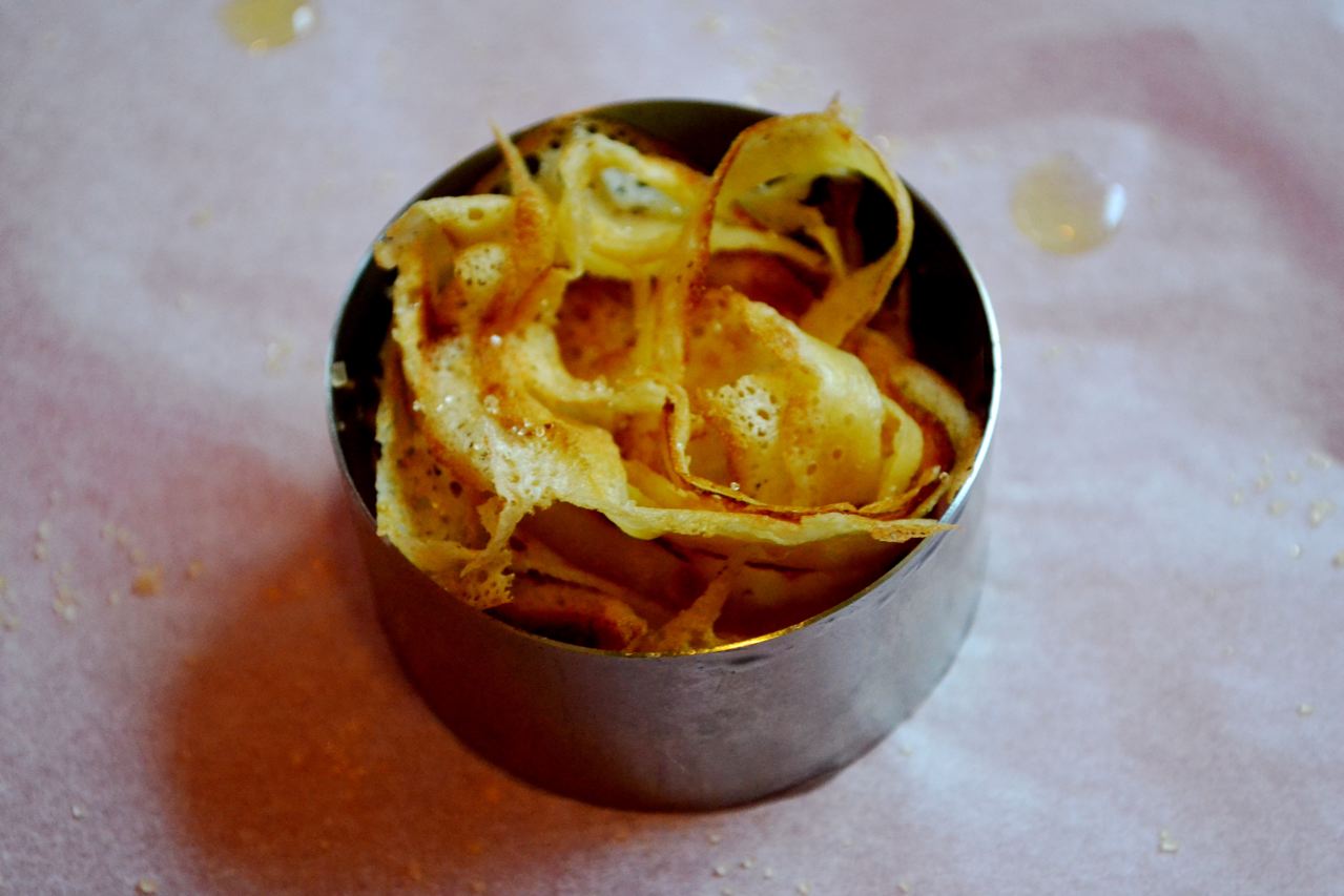 Fleur de chutes de crêpes