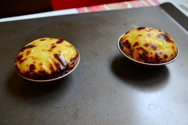 pasteis sortie du four